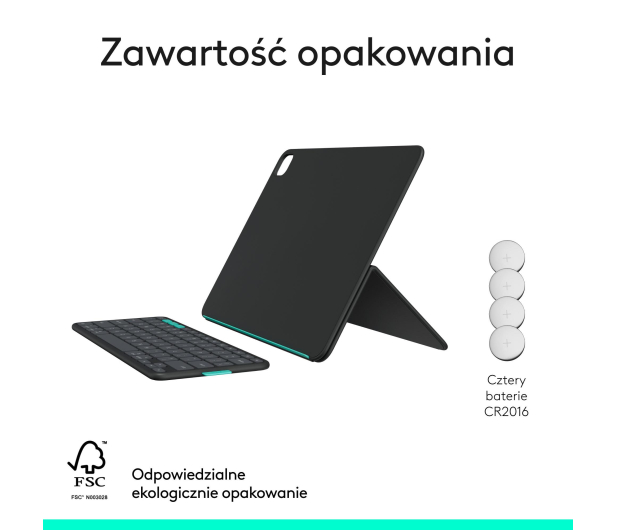 LOGITECH Flip Folio iPad Pro 13''(M4) iPad Air 13''(M2/M3) - 1344628 - zdjęcie 14